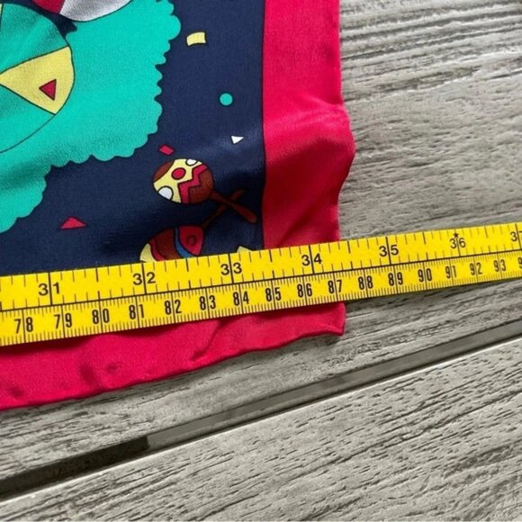 San Antonio City Pure Silk Scarf - Picture 7 of 7